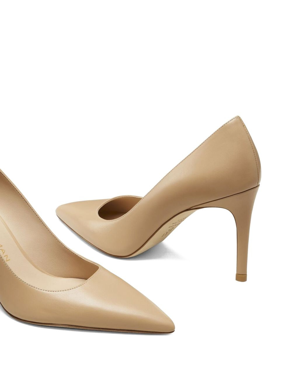 pointed-toe stiletto pumps - 4