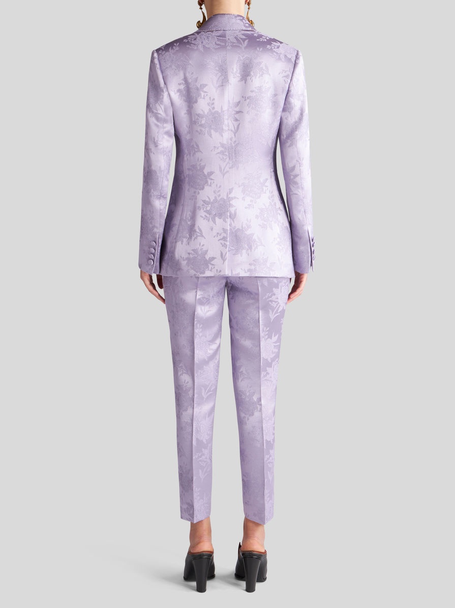 FLORAL JACQUARD JACKET - 5