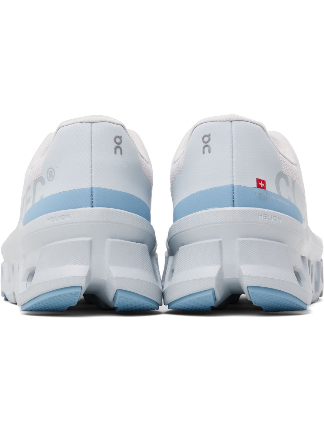 Off-White & Blue Cloudmonster Sneakers - 2