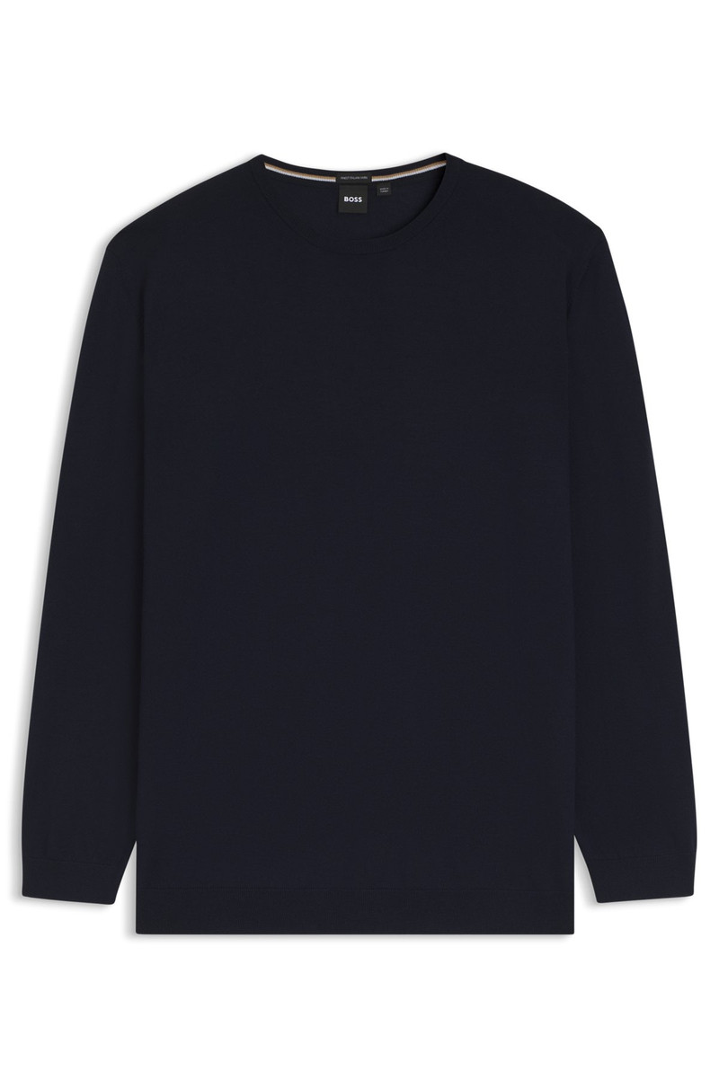 REGULAR-FIT SWEATER IN VIRGIN WOOL 1