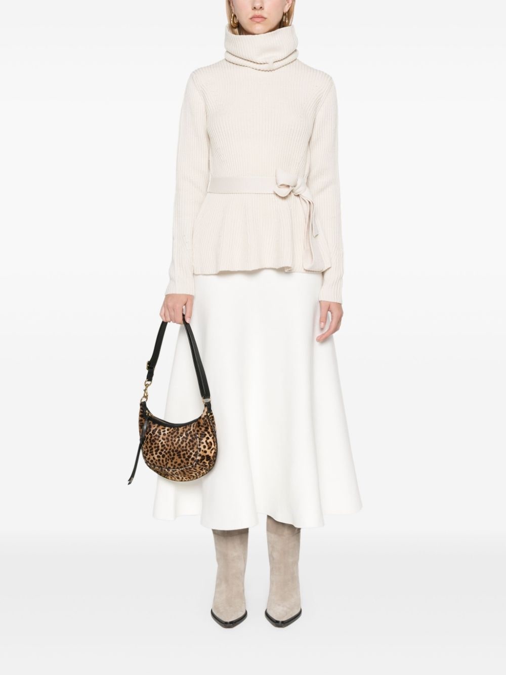 Illustration Peplum sweater - 2