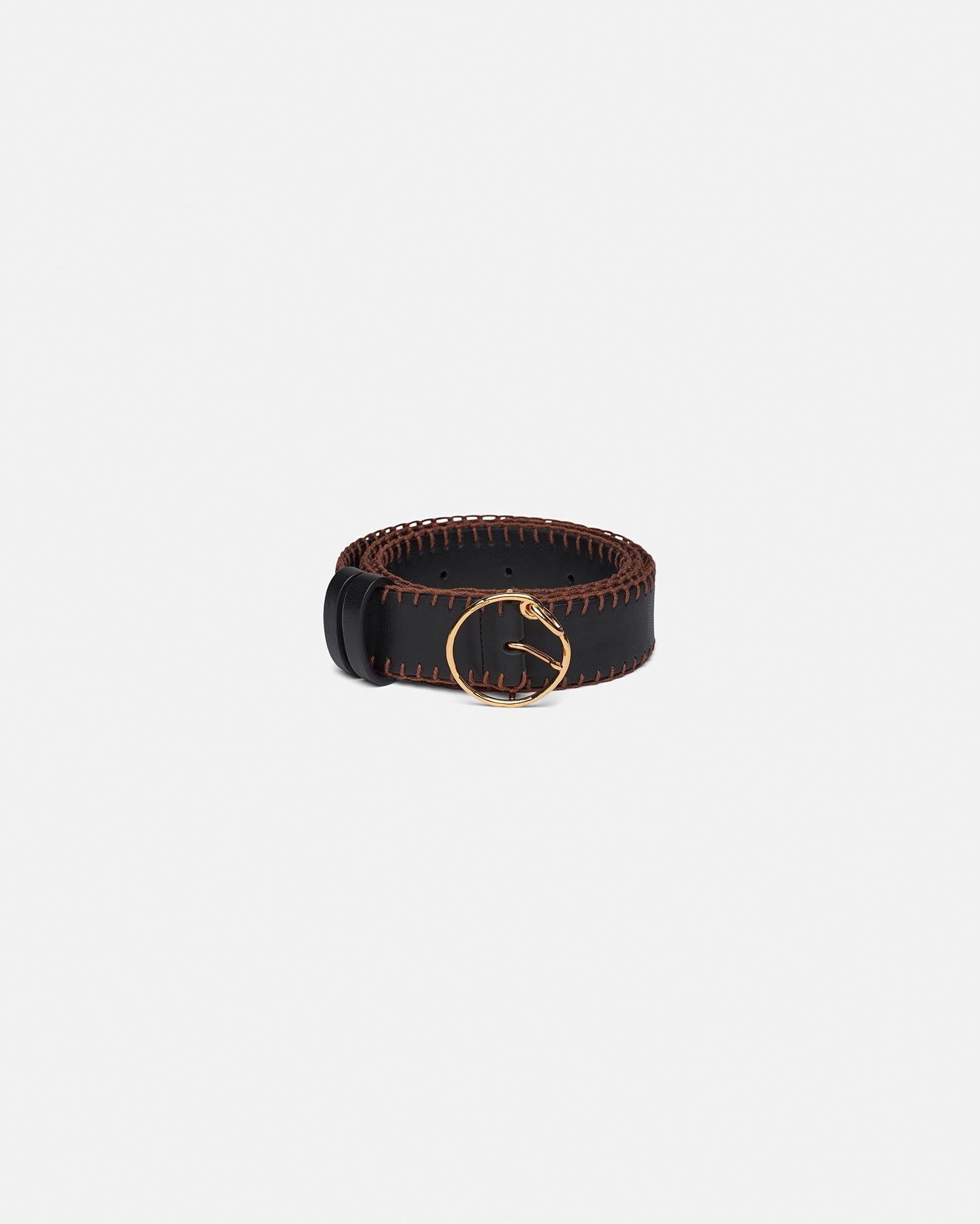 MAIRA - Vegan leather belt - Black - 2