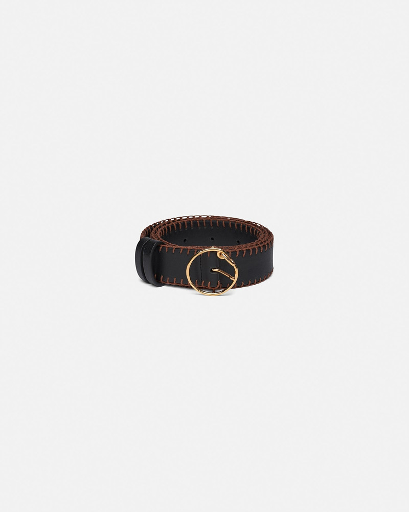 Nanushka MAIRA - Vegan leather belt - Black outlook