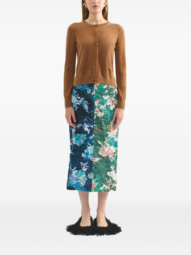 Erdem crew-neck cardigan outlook