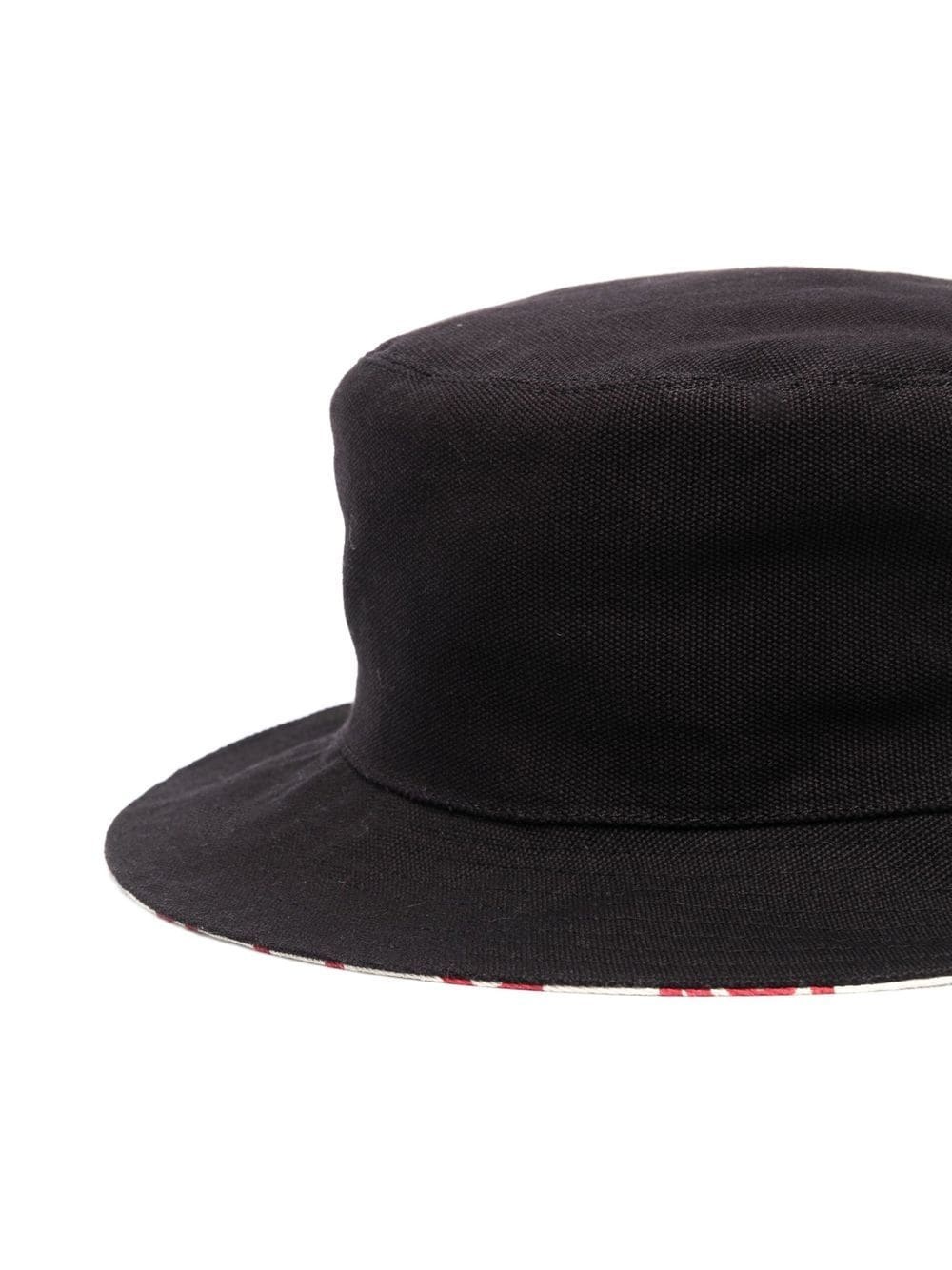 Fisher Orb-plaque bucket hat - 2