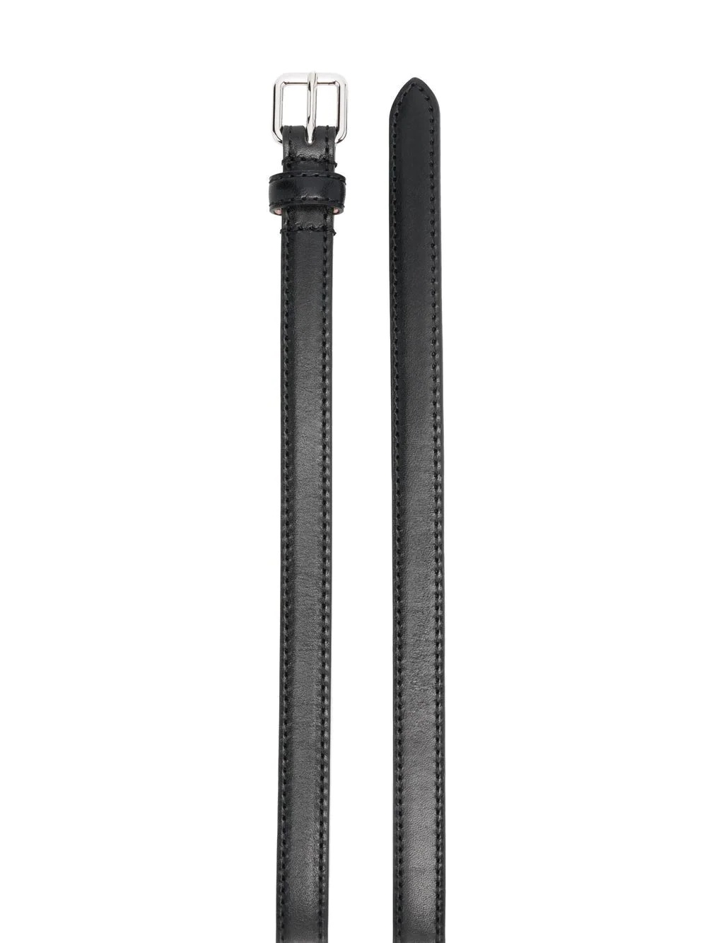 buckled adjustable belt - 2