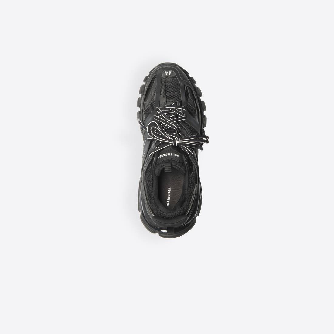 Men's Track Sneaker in Black - 4