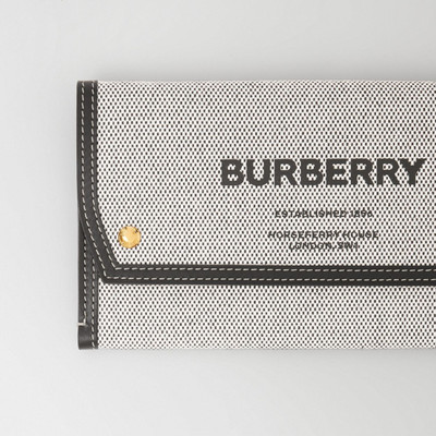 Burberry Horseferry Print Canvas Phone Case with Strap outlook