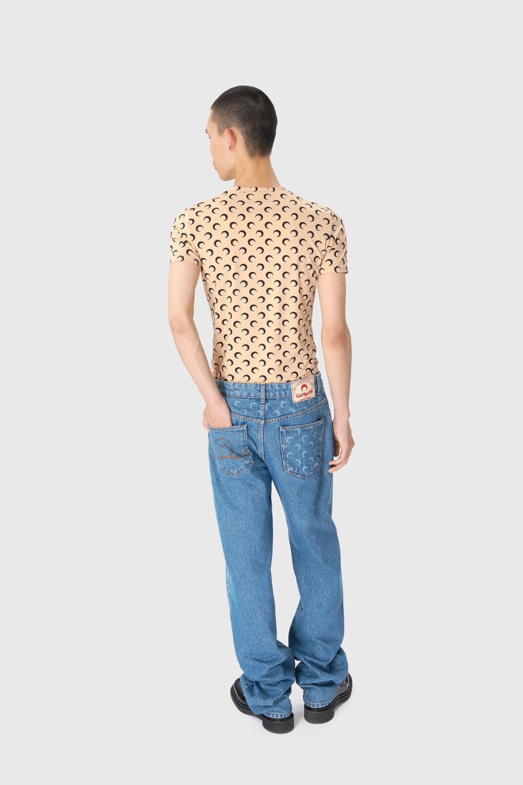Recycled Moon Jersey Second Skin Short Sleeves Top - 4
