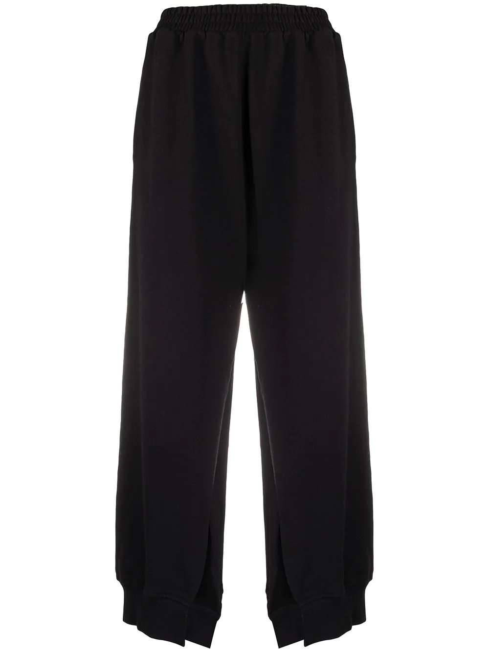 side-slit track pants - 1