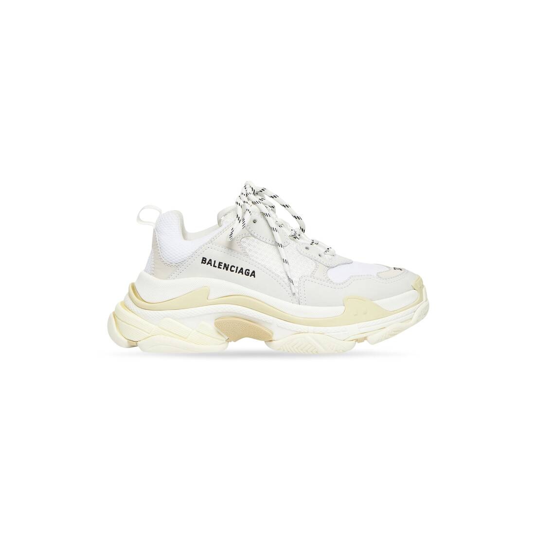 Women's Triple S Sneaker in White - 1