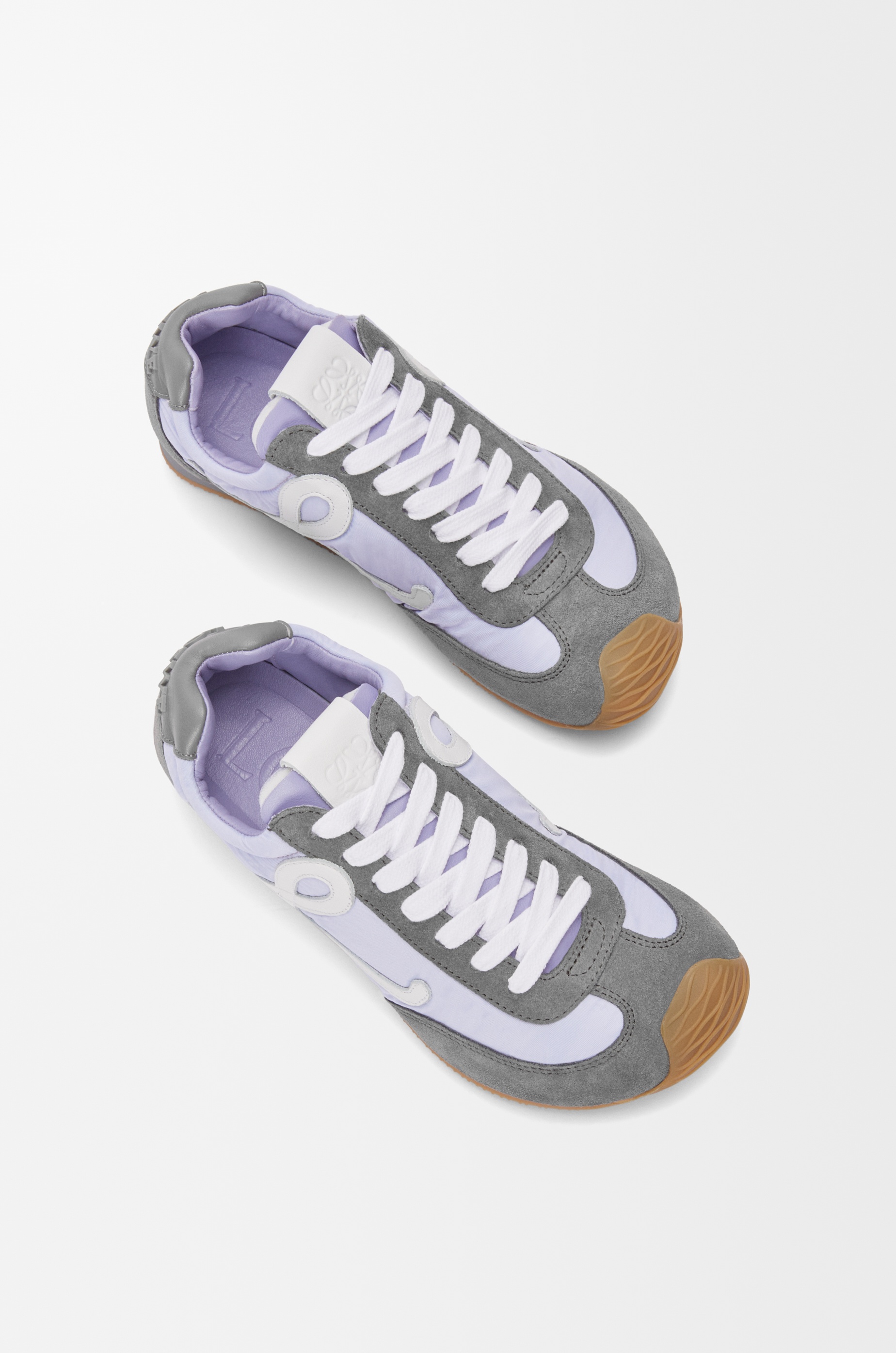 Ballet Runner 2.0 in nylon and calfskin - 4