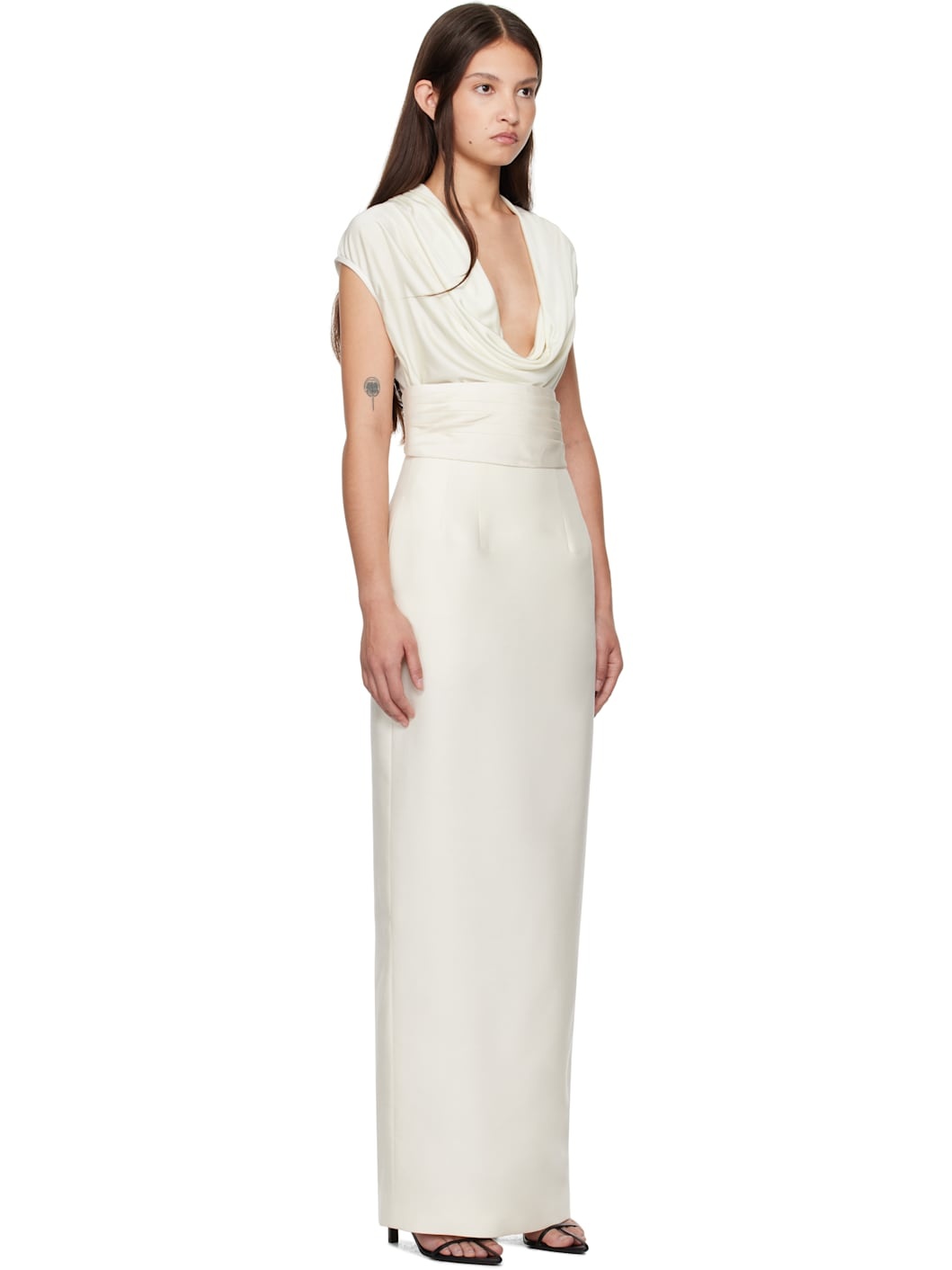 Off-White Tux Maxi Skirt - 2