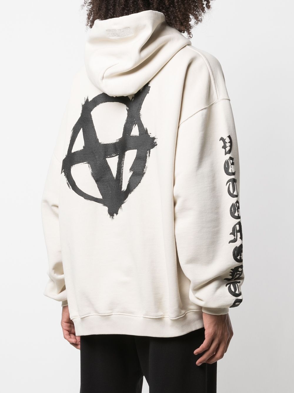 Double-Anarchy logo hoodie - 4