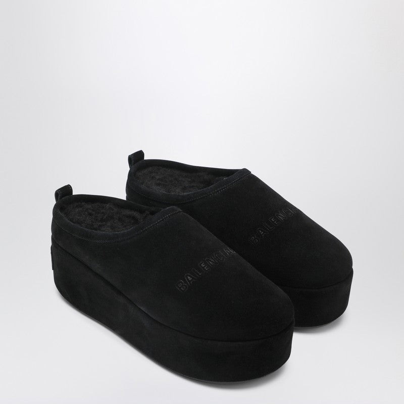 Balenciaga Alaska Soft black platform clogs - 1
