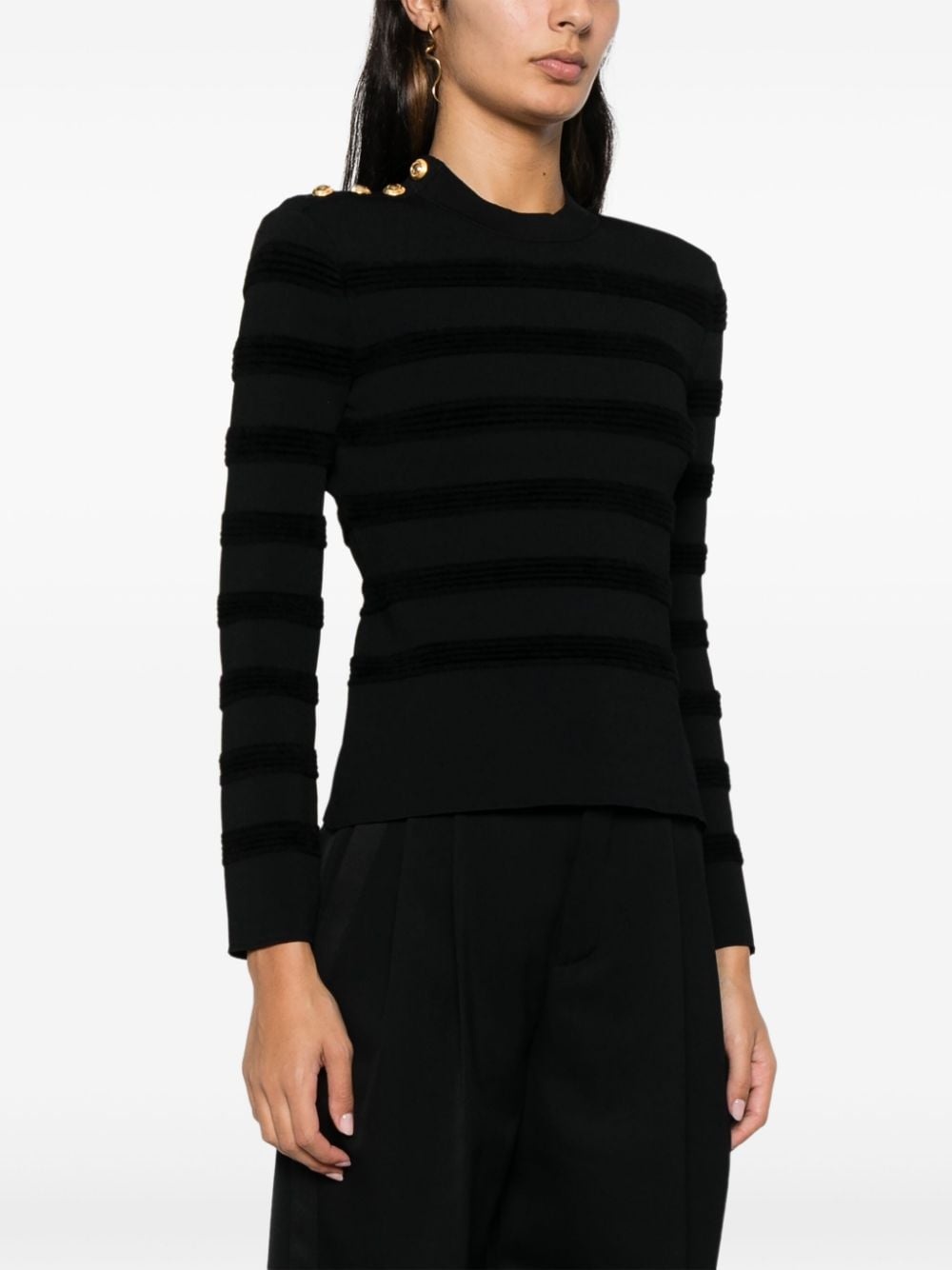striped sweater - 3
