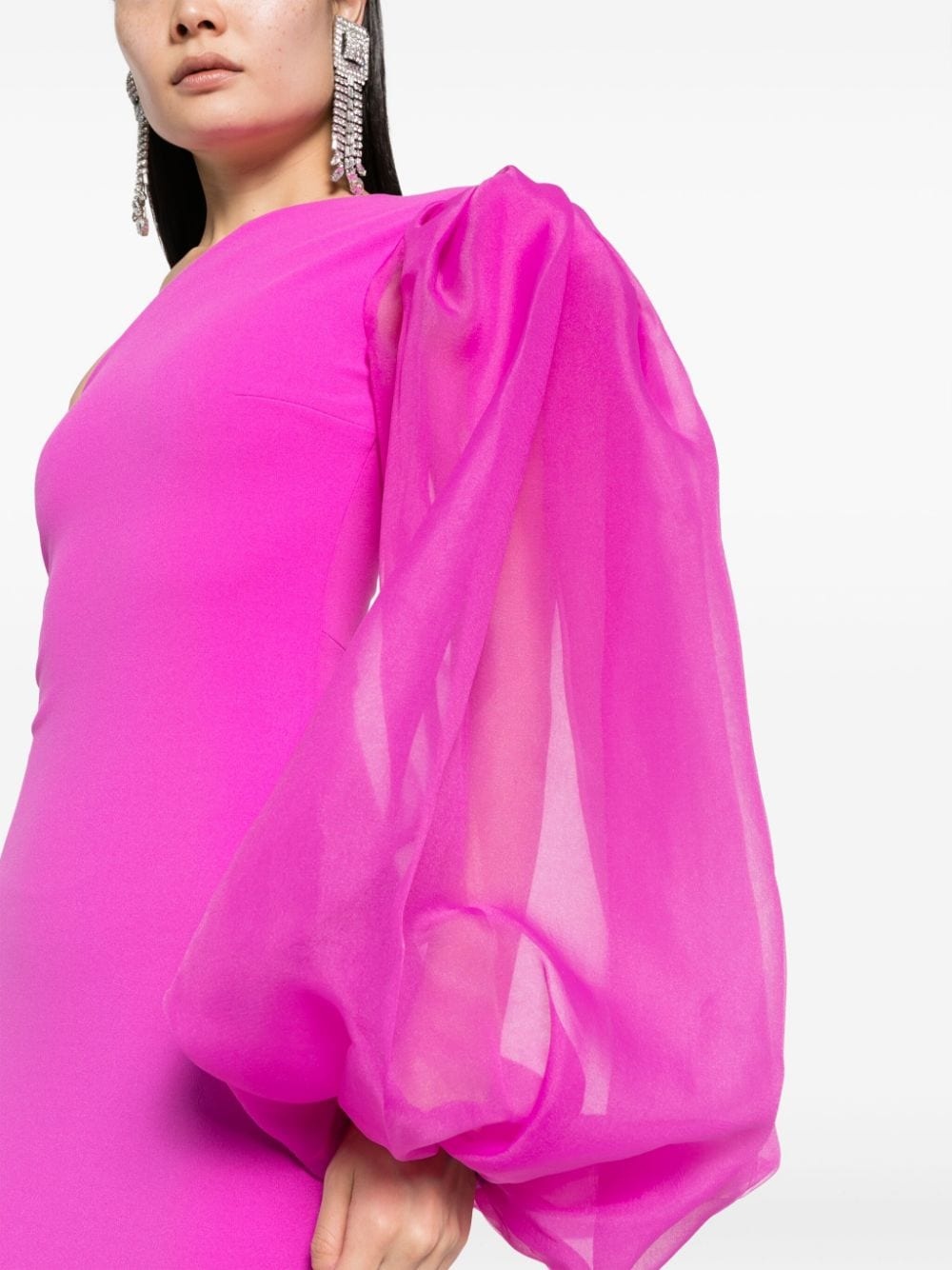 Hudson one-shoulder gown - 5