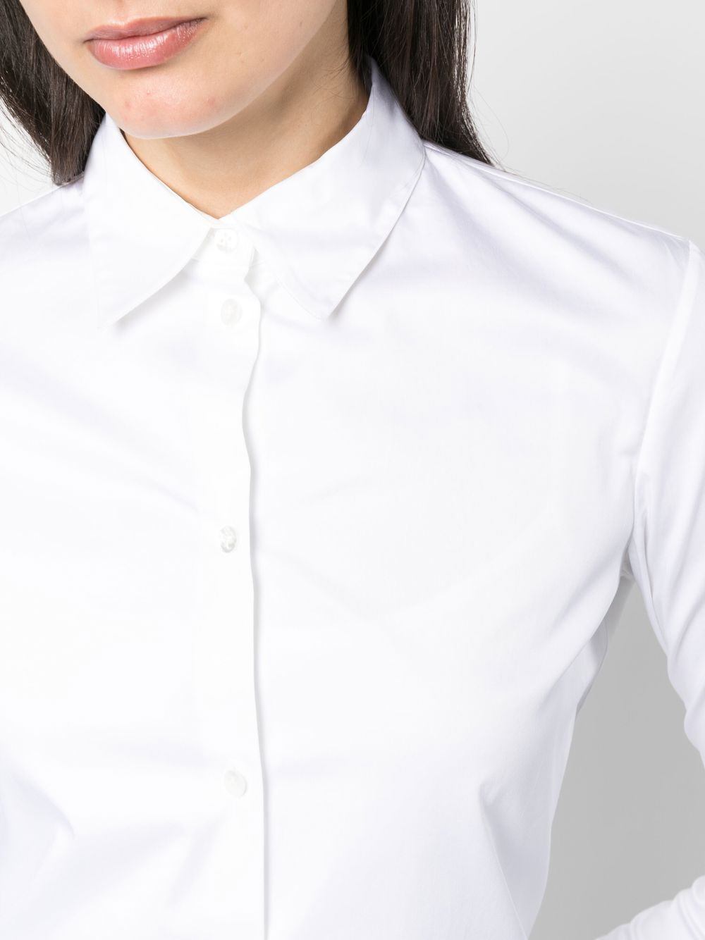 crop-sleeve shirt - 5