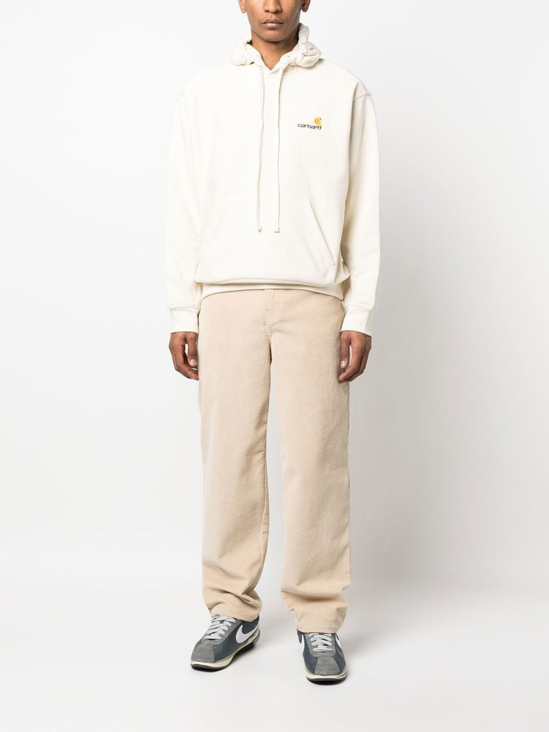 American Script cotton hoodie 3