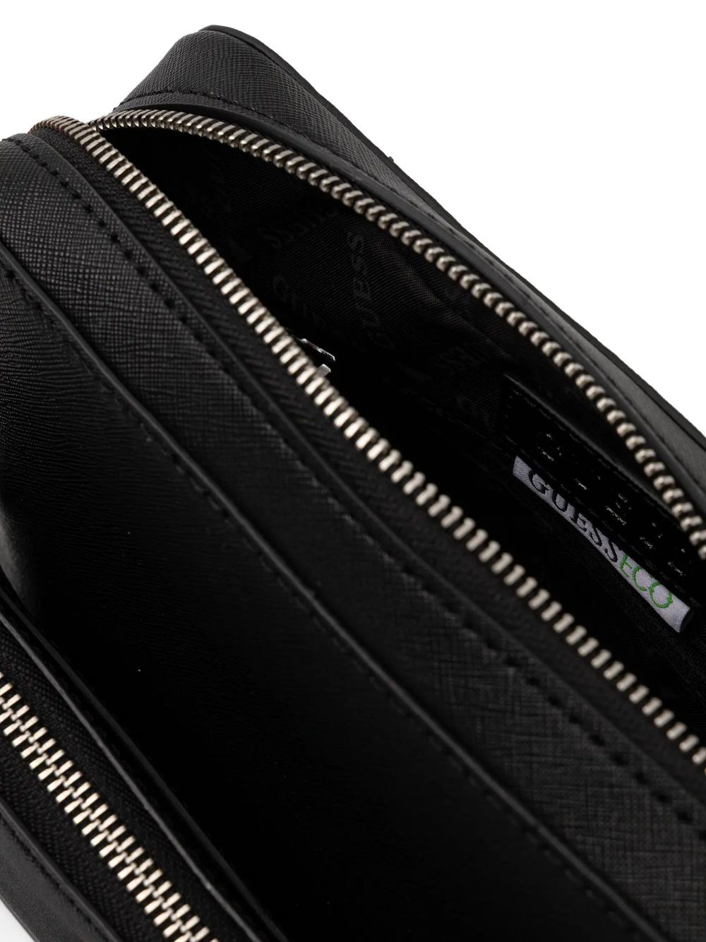 logo-plaque zip-fastening belt bag - 5