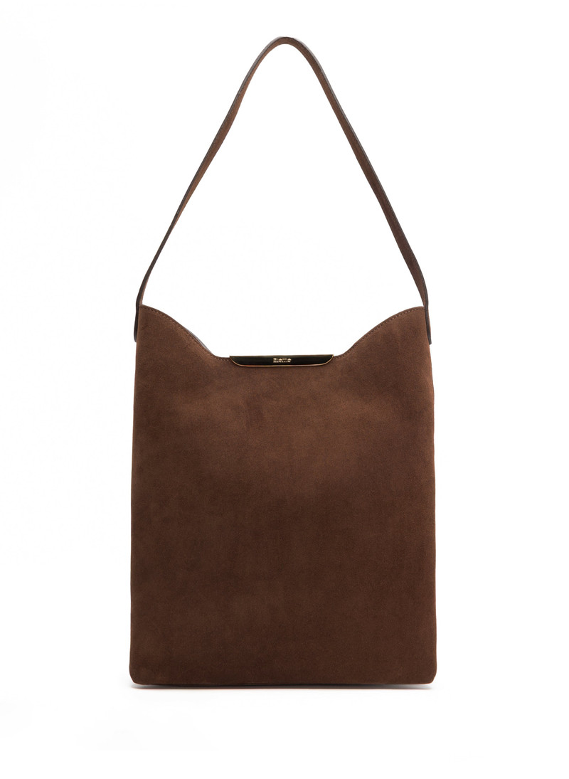 Gemini Suede Brownie - Gold 1
