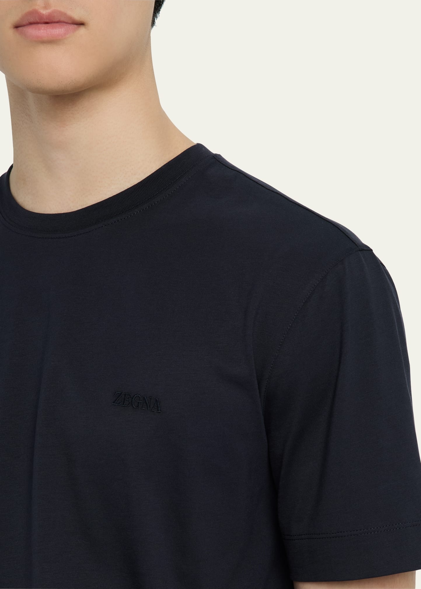 Men's Cotton Crewneck T-Shirt - 5