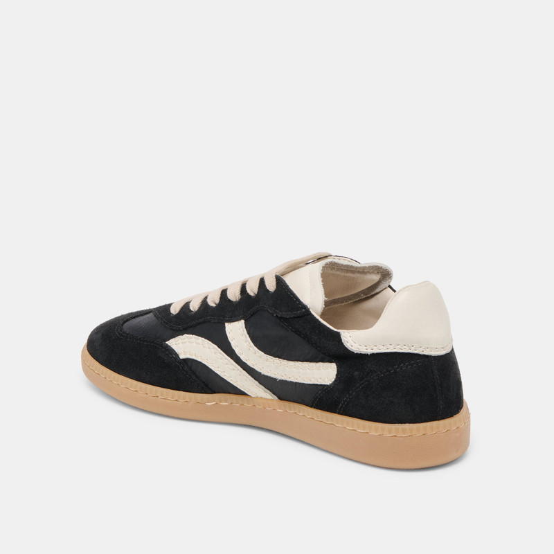 REBEL SNEAKERS BLACK NYLON 5