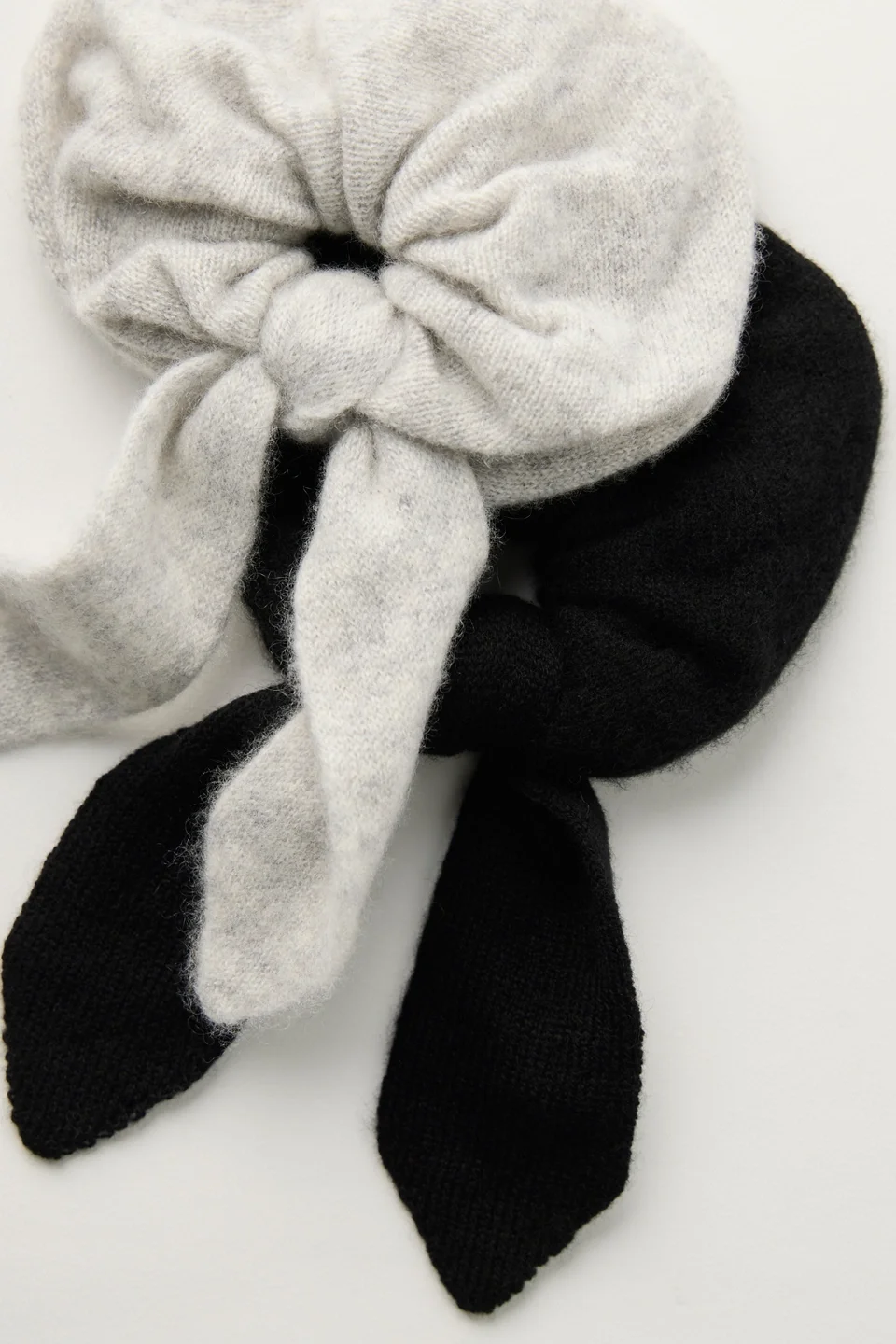Cashmere Knot Scrunchie - 1
