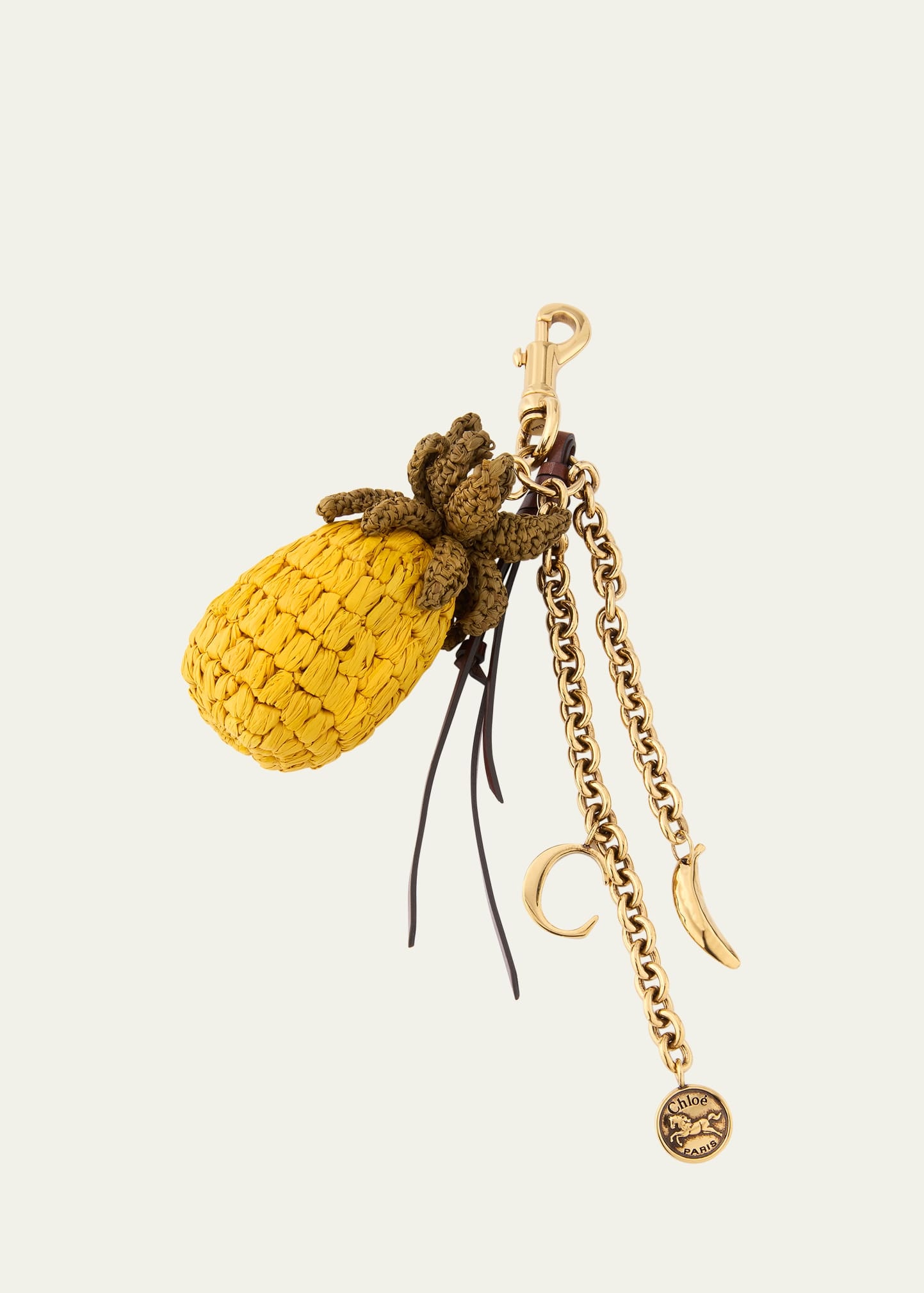 Crochet Pineapple Bag Charm - 1