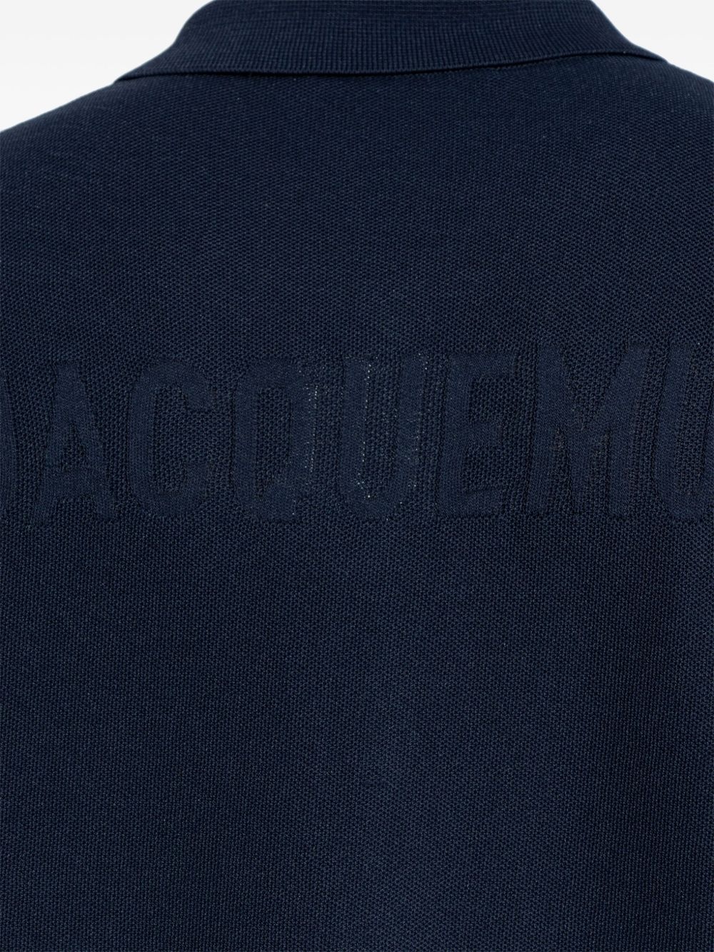 logo-jacquard polo shirt - 5