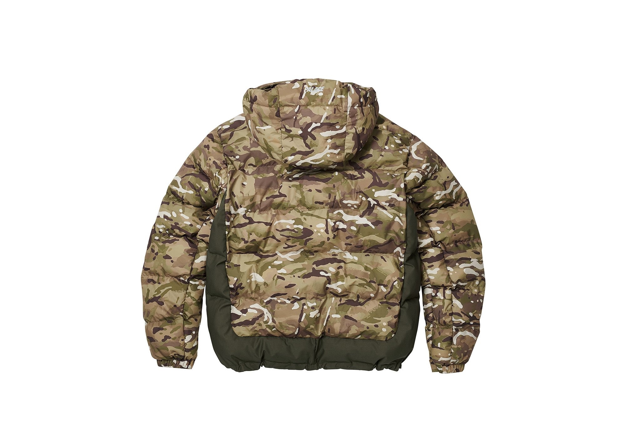 PALACE GORE-TEX INFINIUM PUFFA GREEN CAMO - 2