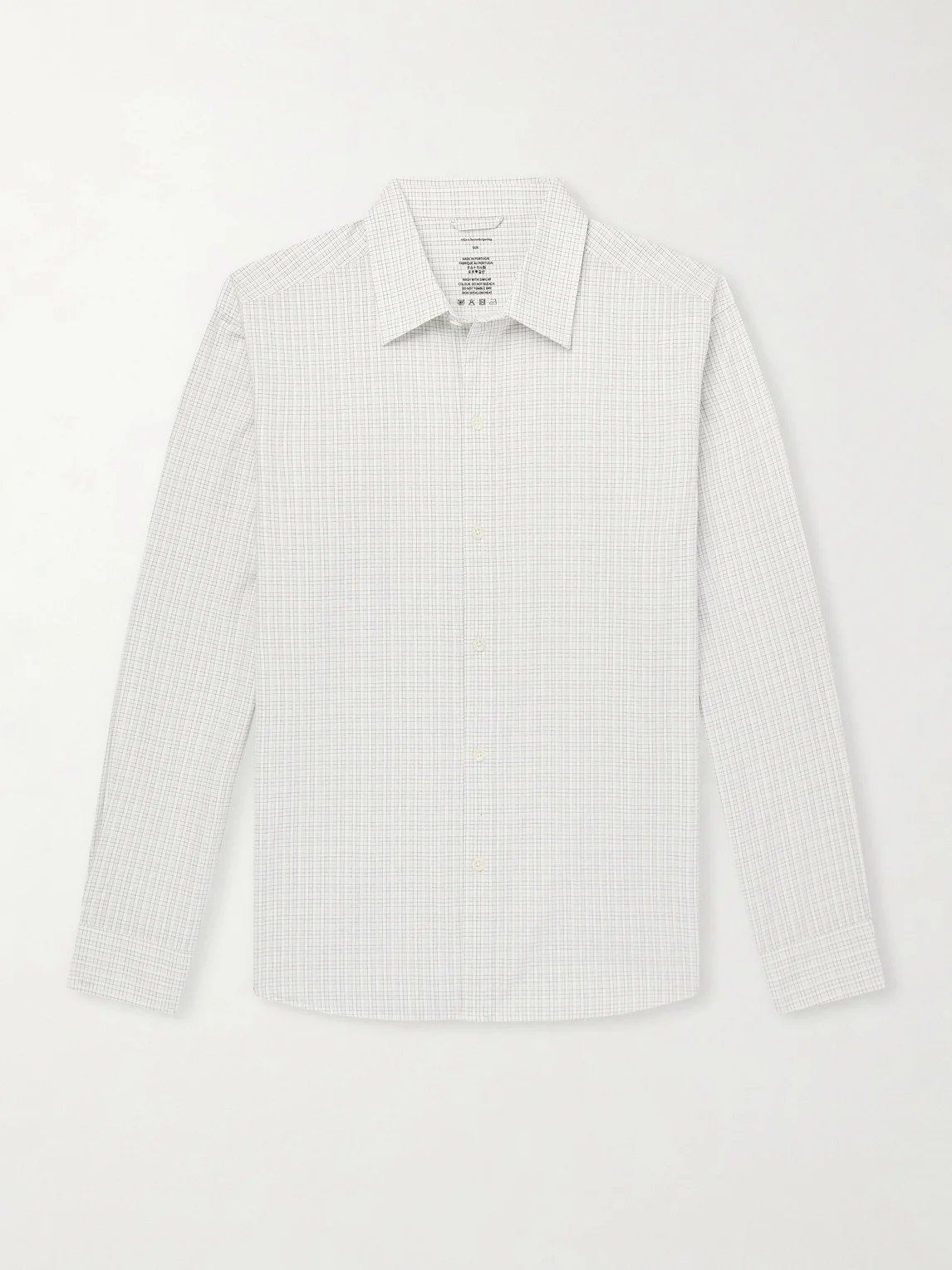 Generous Checked Cotton-Poplin Shirt - 1