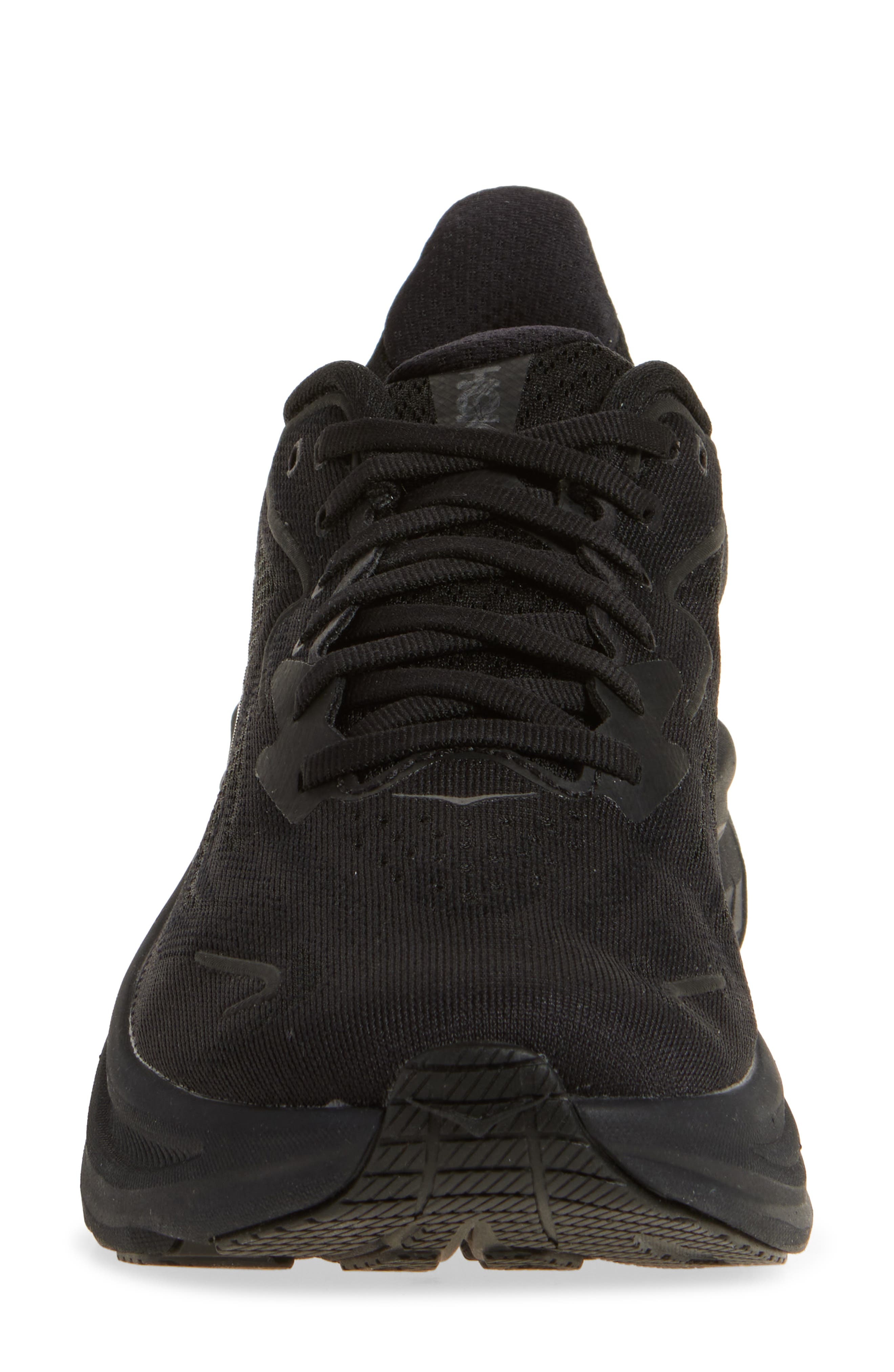 HOKA Clifton 10 Running Shoe in Black /Black at Nordstrom - 4
