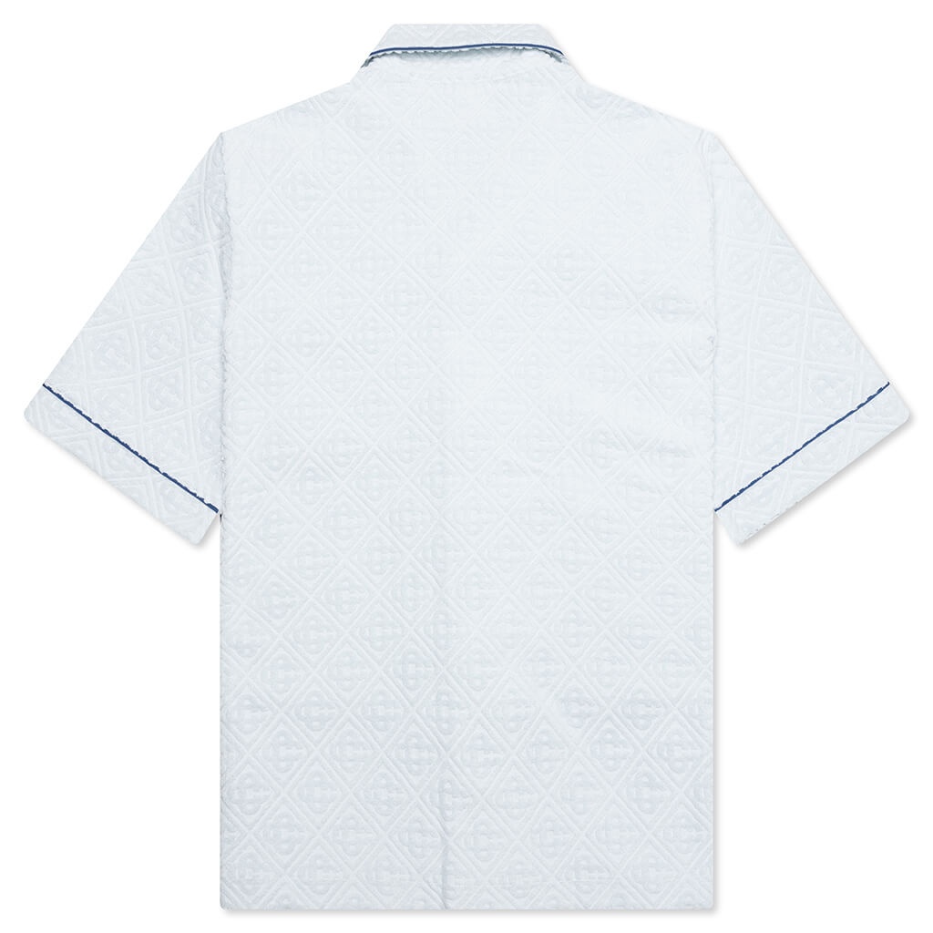 OPEN COLLAR SHIRT - LIGHT BLUE - 2