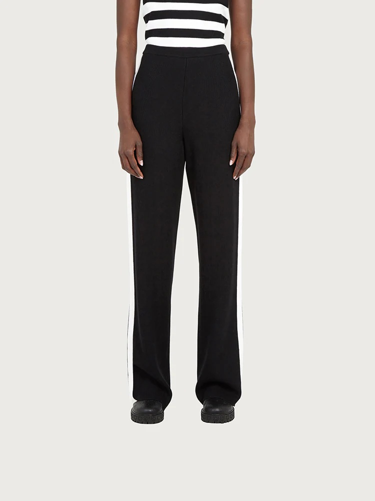 KNITTED TROUSERS - 1