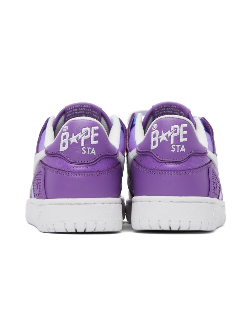 A BATHING APE® Purple SK8 STA #1 Sneakers outlook
