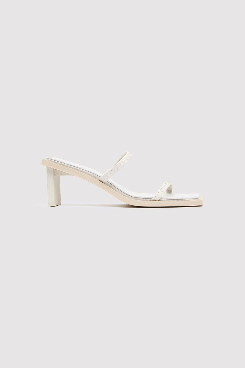 Fine Strap Heel - Cool White 4