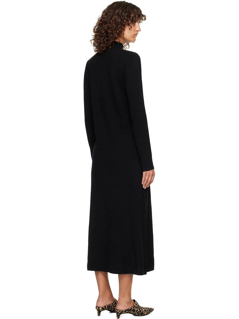 Black Lucero Long Metal Ornament Maxi Dress 3