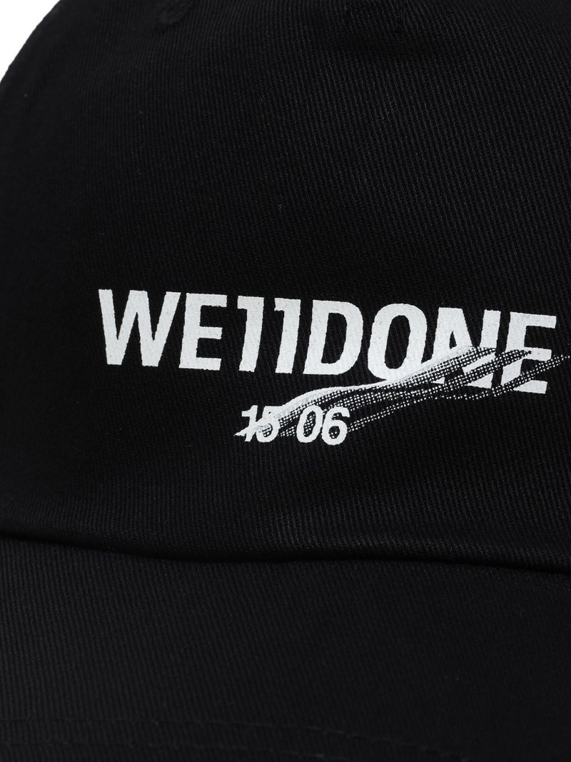 logo-print cotton cap 4