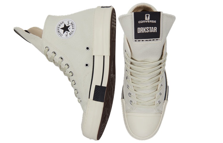 Converse Rick Owens x DRKSHDW DRKSTAR Chuck 70 High 'Egret' 172346C - 4