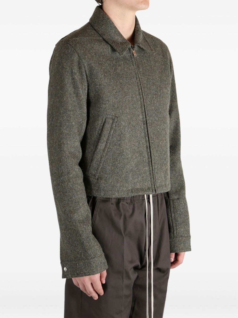 Alice Brad cropped zip-up jacket - 4