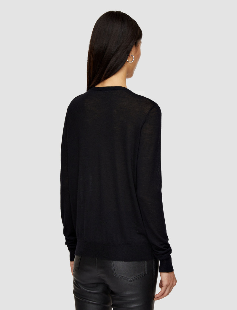 Cashair V Neck Jumper 4