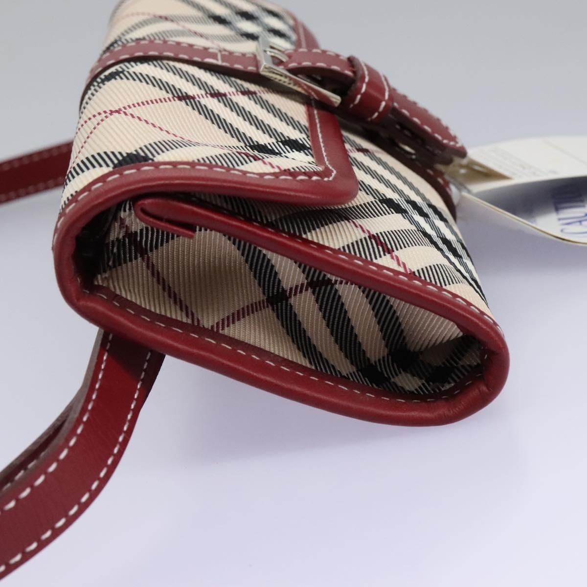 Burberry Nova Check Blue Label Waist Bag Canvas Beige - 3