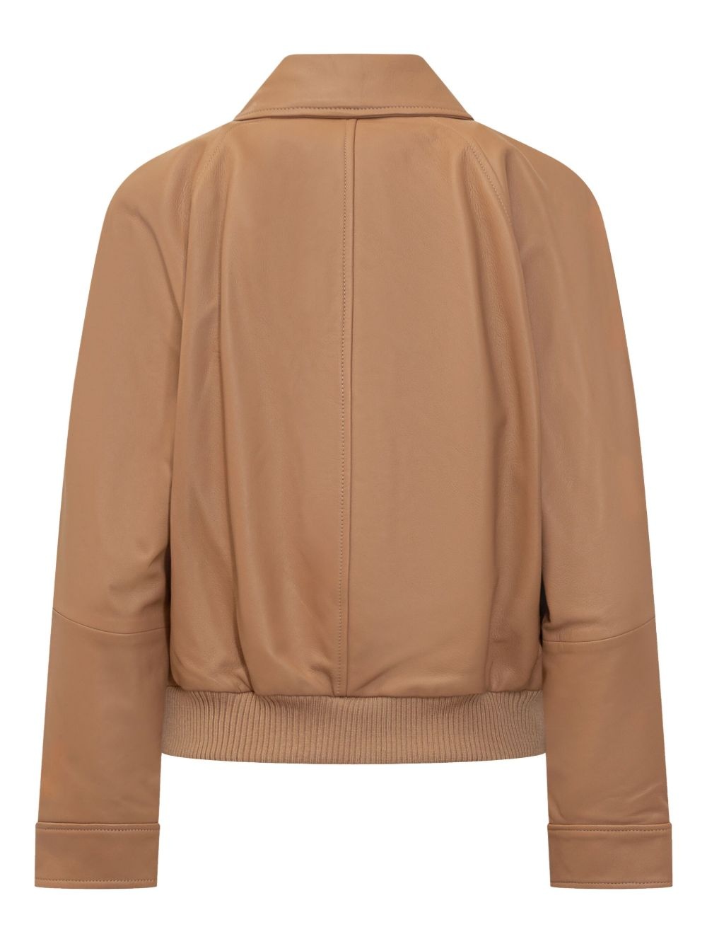 leather bomber jacket - 2