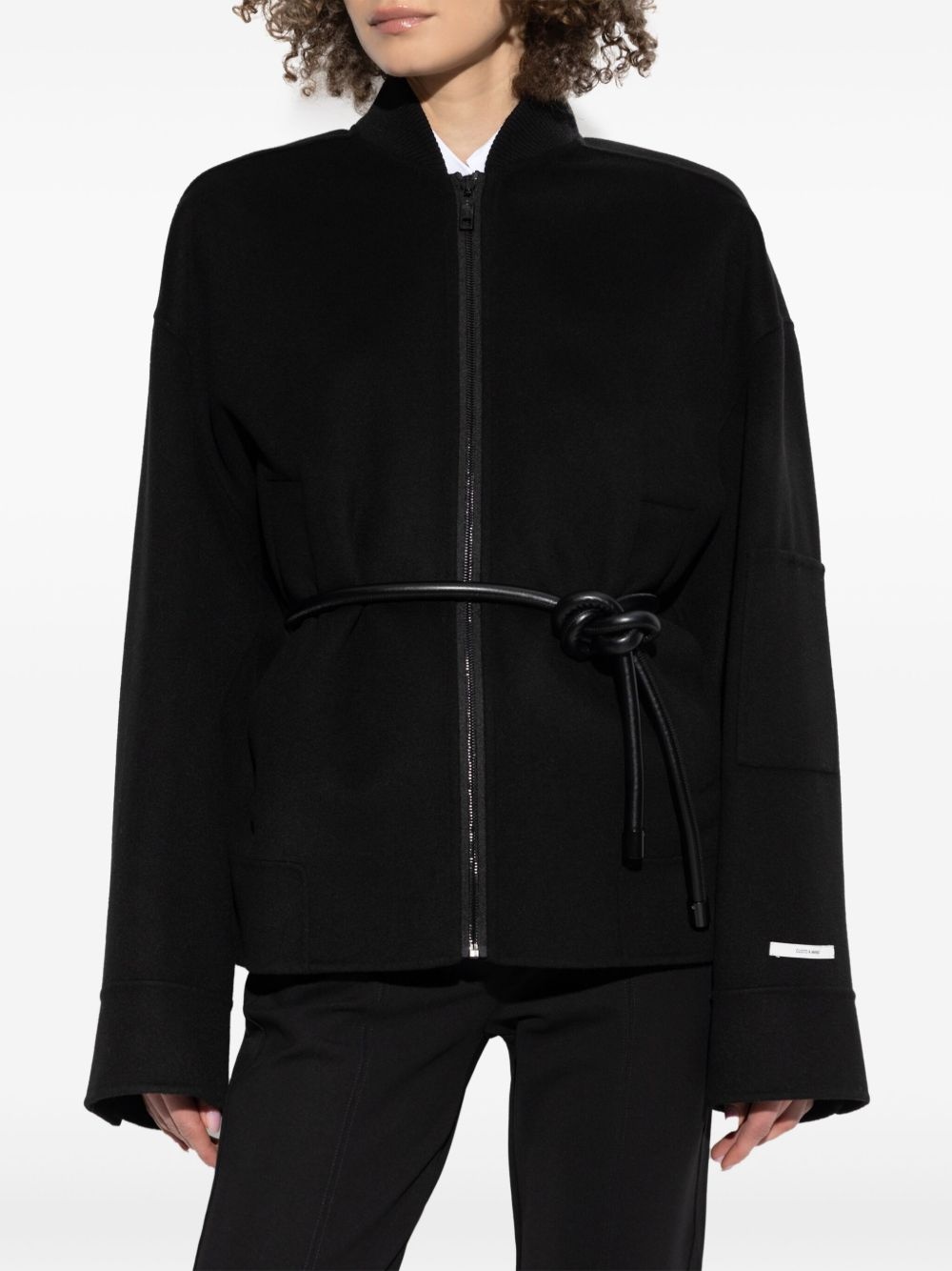 wool bomber jacket - 3