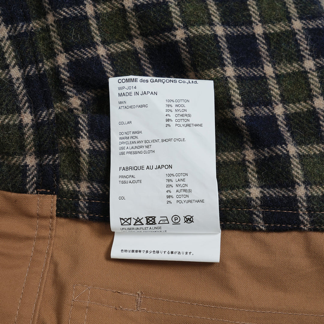 Cotton Oxford X Wool Nylon Blouson - 3