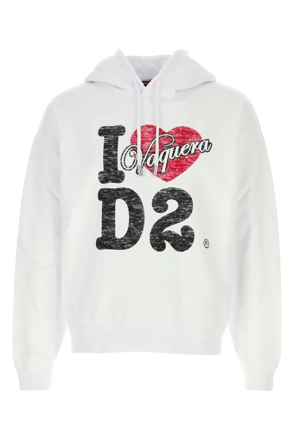 Dsquared Men White Cotton Sweatshirt - 1