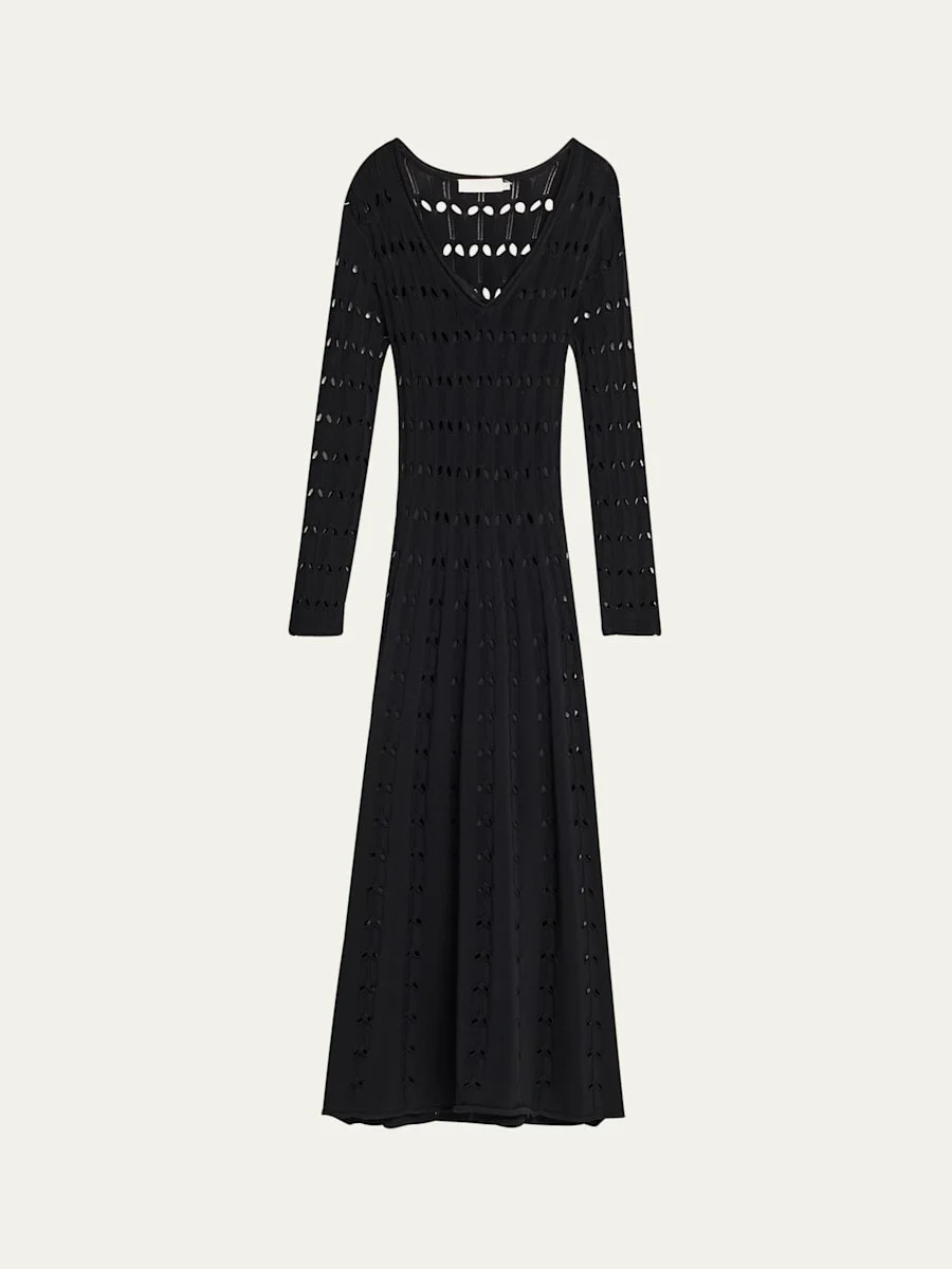 Rhiannon Pointelle Maxi Dress - 1