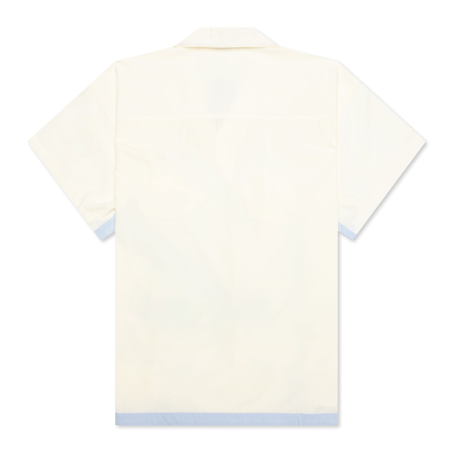 PULLOVER CAMP SHIRT - SALT/LIGHT BLUE - 2