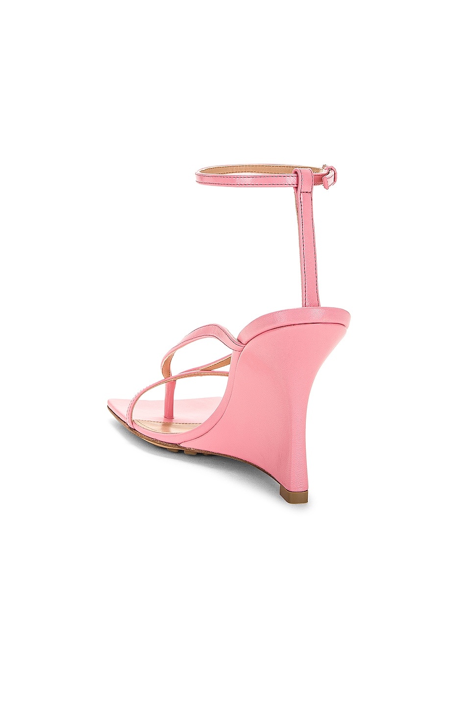 Stretch Ankle Strap Wedge Sandal - 3